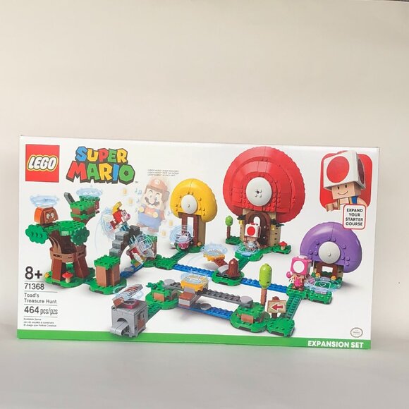 Brand New Lego Super Mario Toad's Treasure Hunt Expansion Set 71368 - Picture 5 of 9